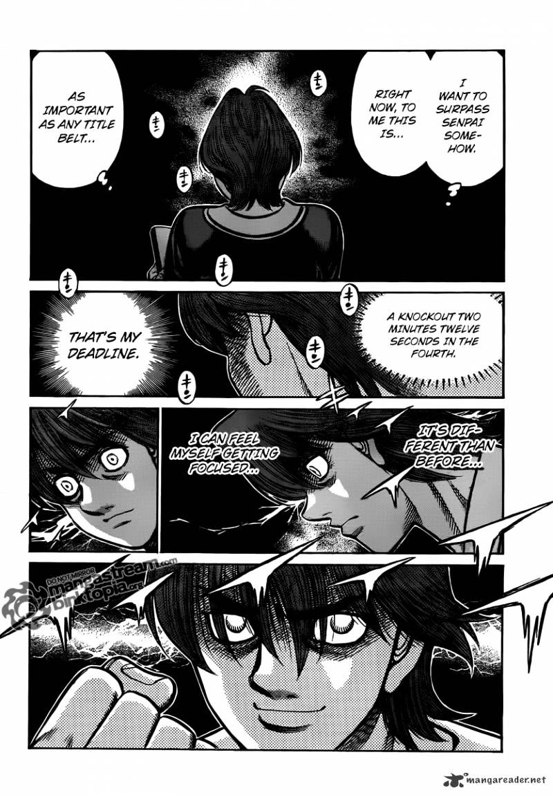 Hajime no Ippo: Fighting Spirit, Chapter 952 image 12